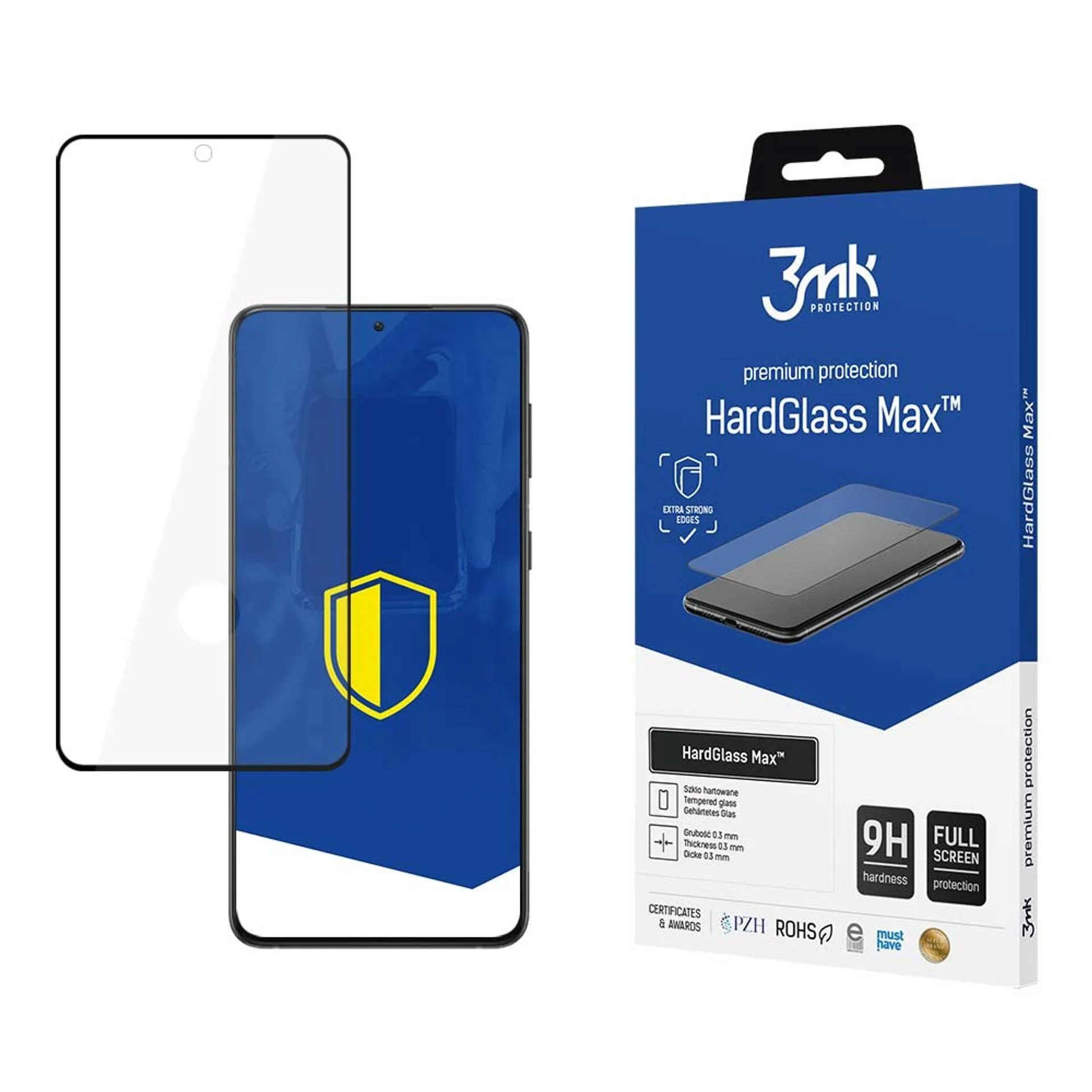 Reinforced tempered glass for Samsung Galaxy S21 Ultra 5G - 3mk HardGlass Max