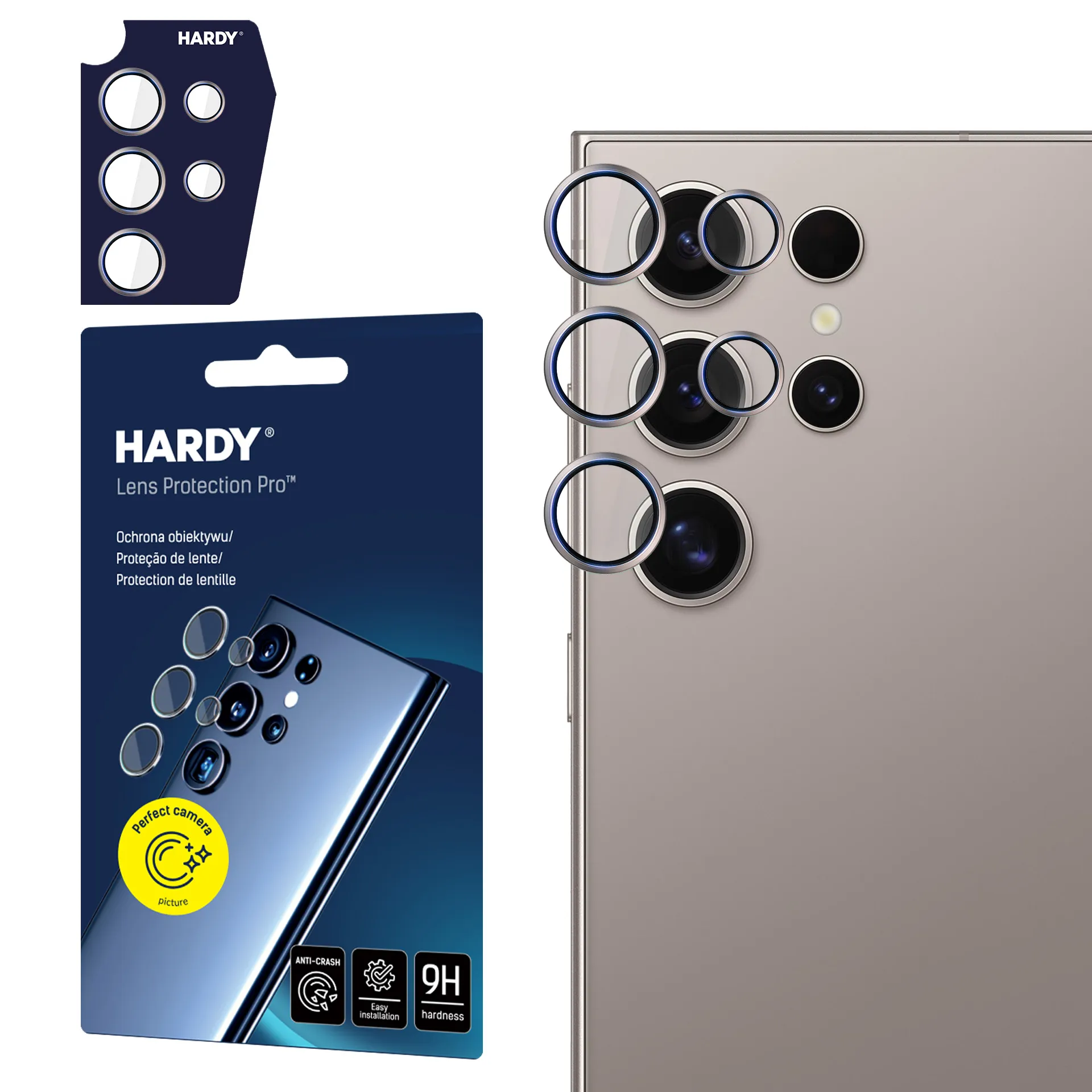 Lens protection for Apple iPhone 15 Pro - 3mk HARDY Lens Protection Pro