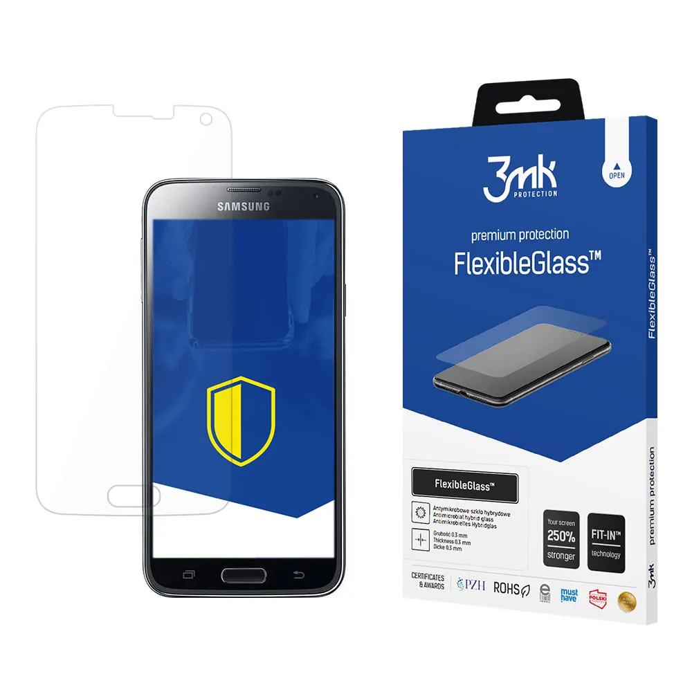 Hybrid unbreakable glass for Samsung Galaxy S5 Neo G903F - 3mk FlexibleGlass™