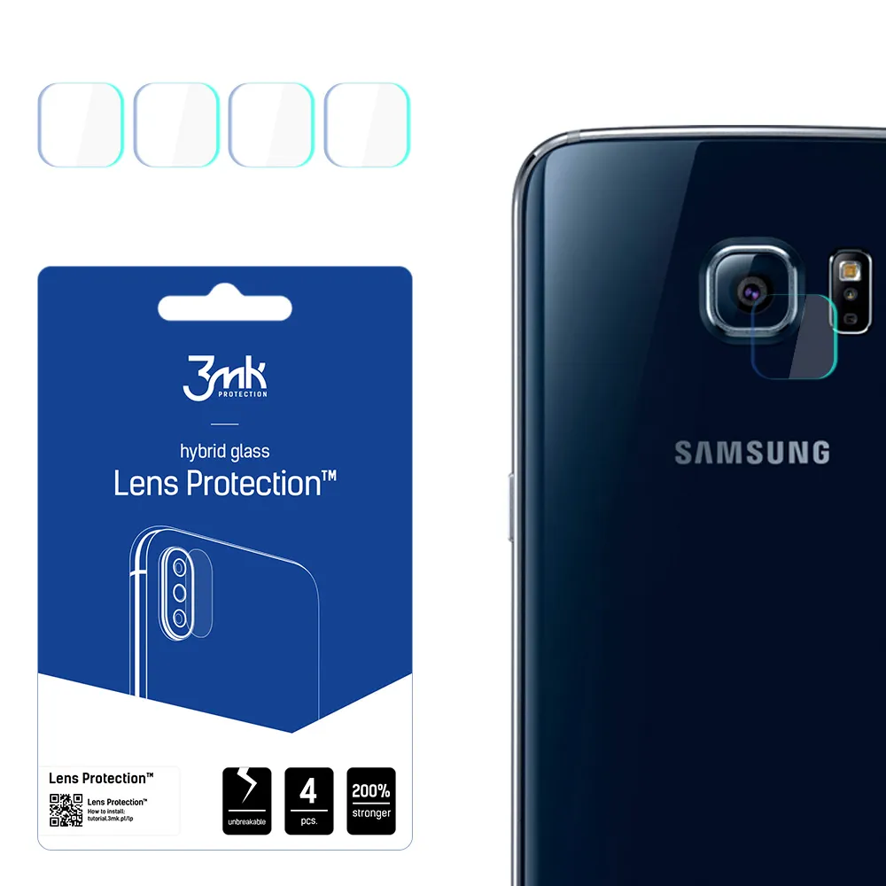Lens glass for Samsung Galaxy S6 Edge - 3mk Lens Protection
