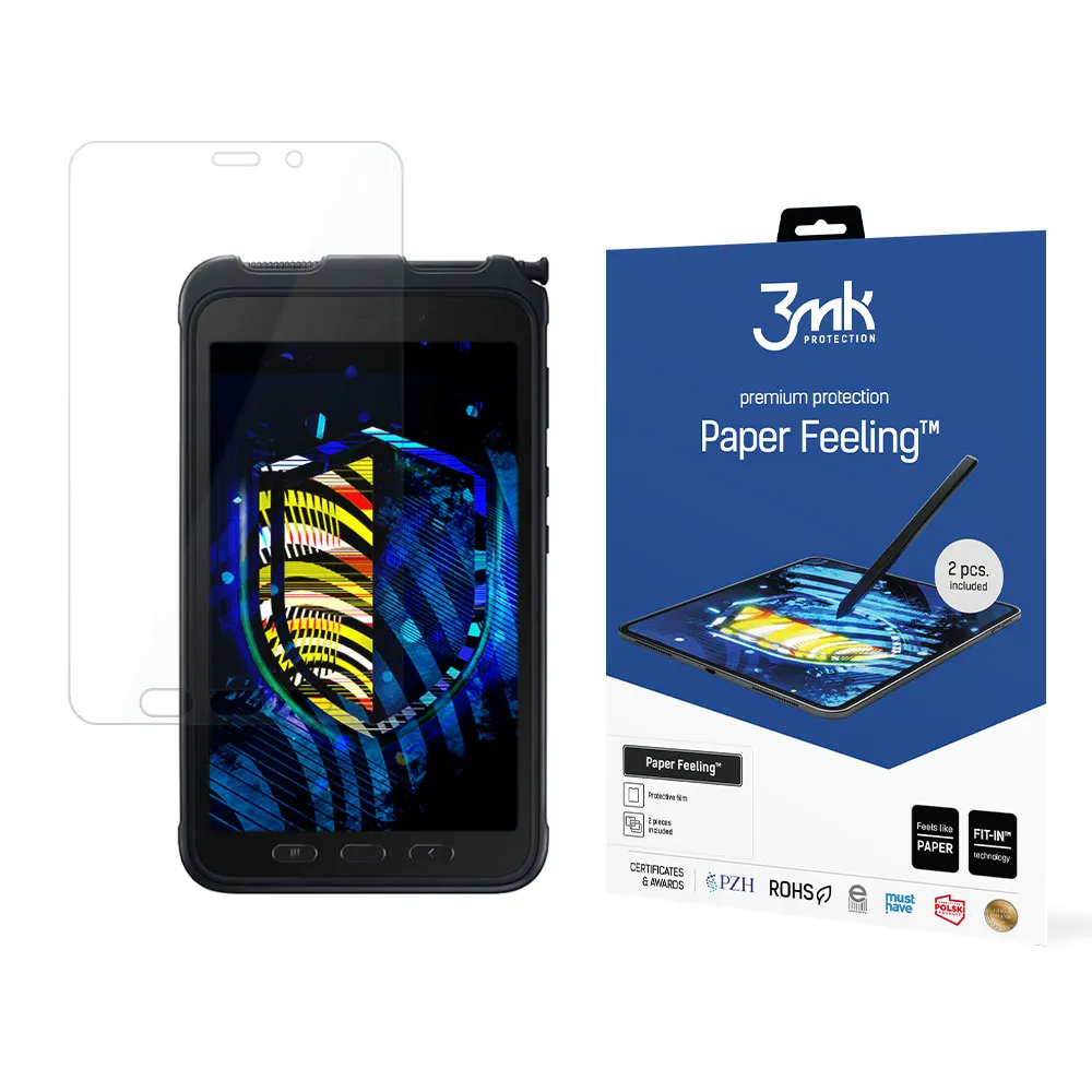 Protective film for Samsung Galaxy Tab Active 3 - 3mk Paper Feeling (2 pcs.)