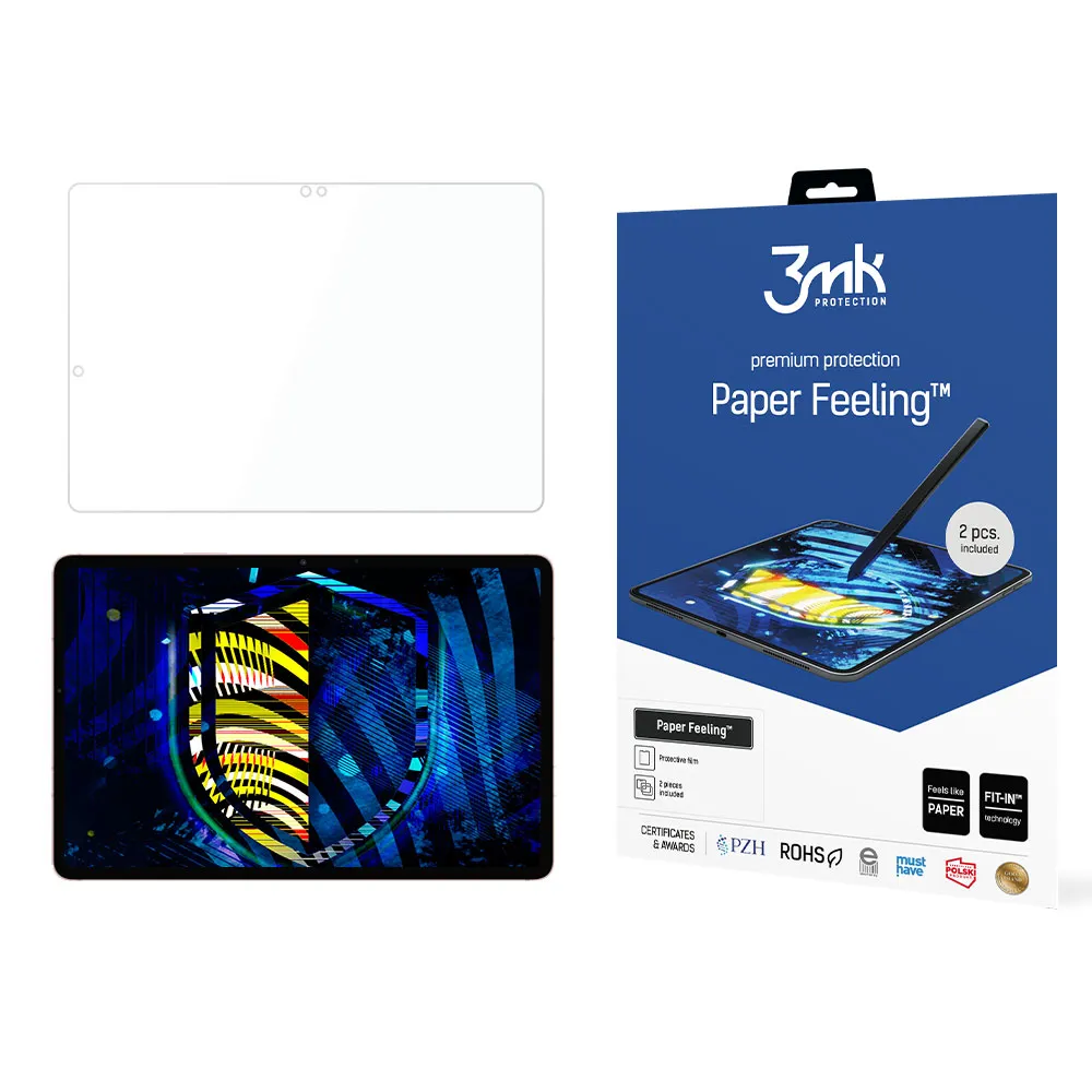 Protective Film for Samsung Galaxy Tab S7+ - 3mk Paper Feeling (2 pcs)