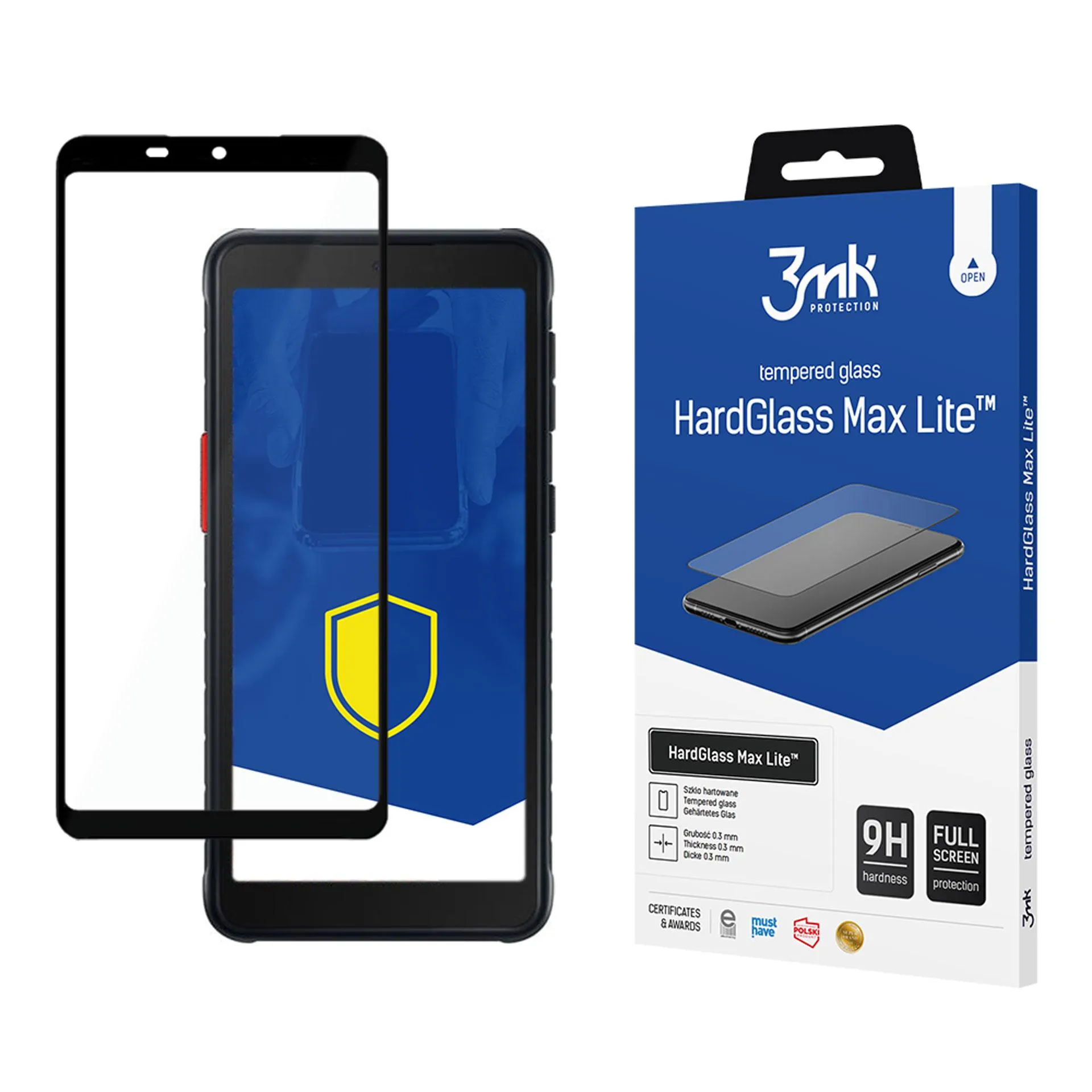 Tempered glass for Samsung Galaxy Xcover 5 - 3mk HardGlass Max Lite