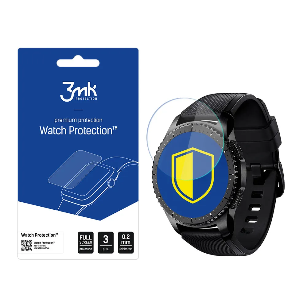 Protective screen film for smartwatch Samsung Gear S3 2021 - 3mk Watch Protection
