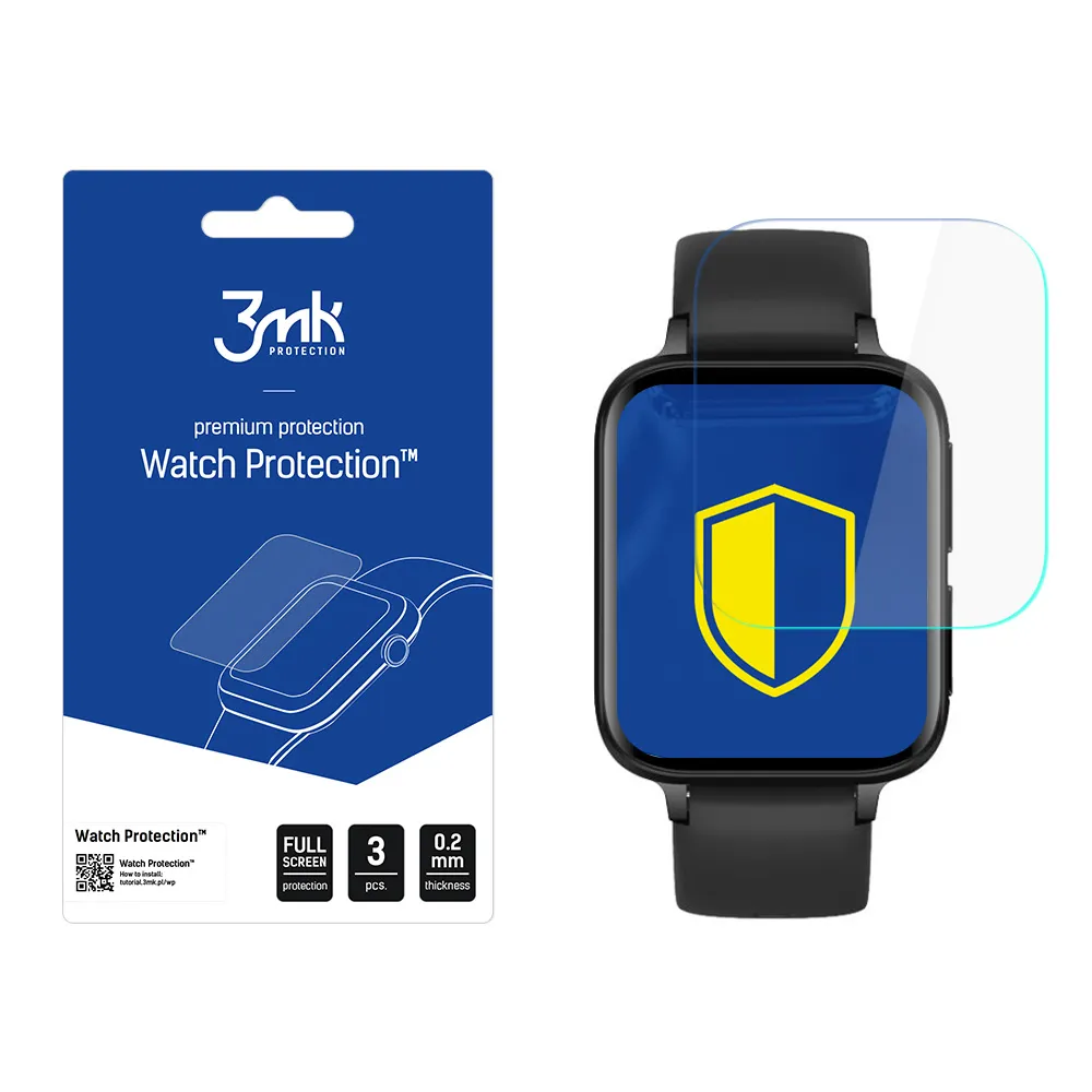 Protective screen film for smartwatch Smartwatch DT-93 - 3mk Watch Protection