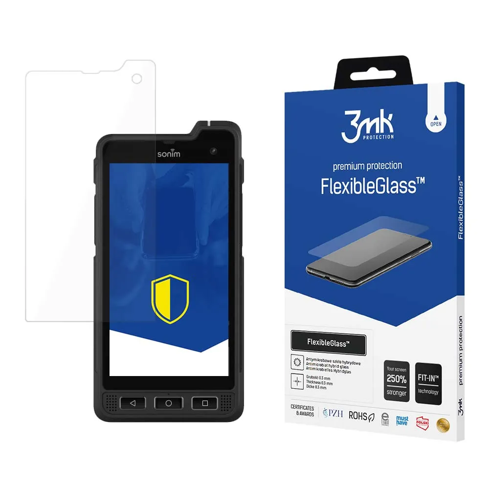 Hybrid unbreakable glass for Sonim XP8 - 3mk FlexibleGlass™