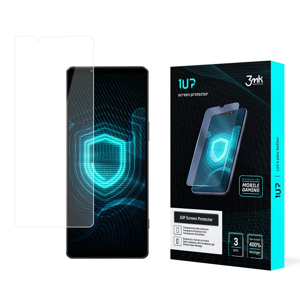 Screen protector for Sony Xperia 1 IV - 3mk 1UP screen protector (3 pieces)