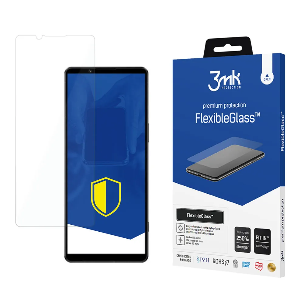 Hybrid unbreakable glass for Sony Xperia 1 IV - 3mk FlexibleGlass™