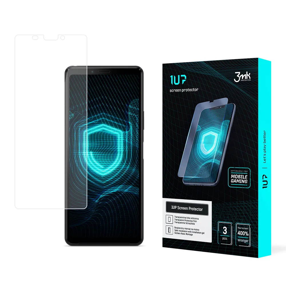 Screen protector for Sony Xperia 10 II - 3mk 1UP screen protector (3 pieces)