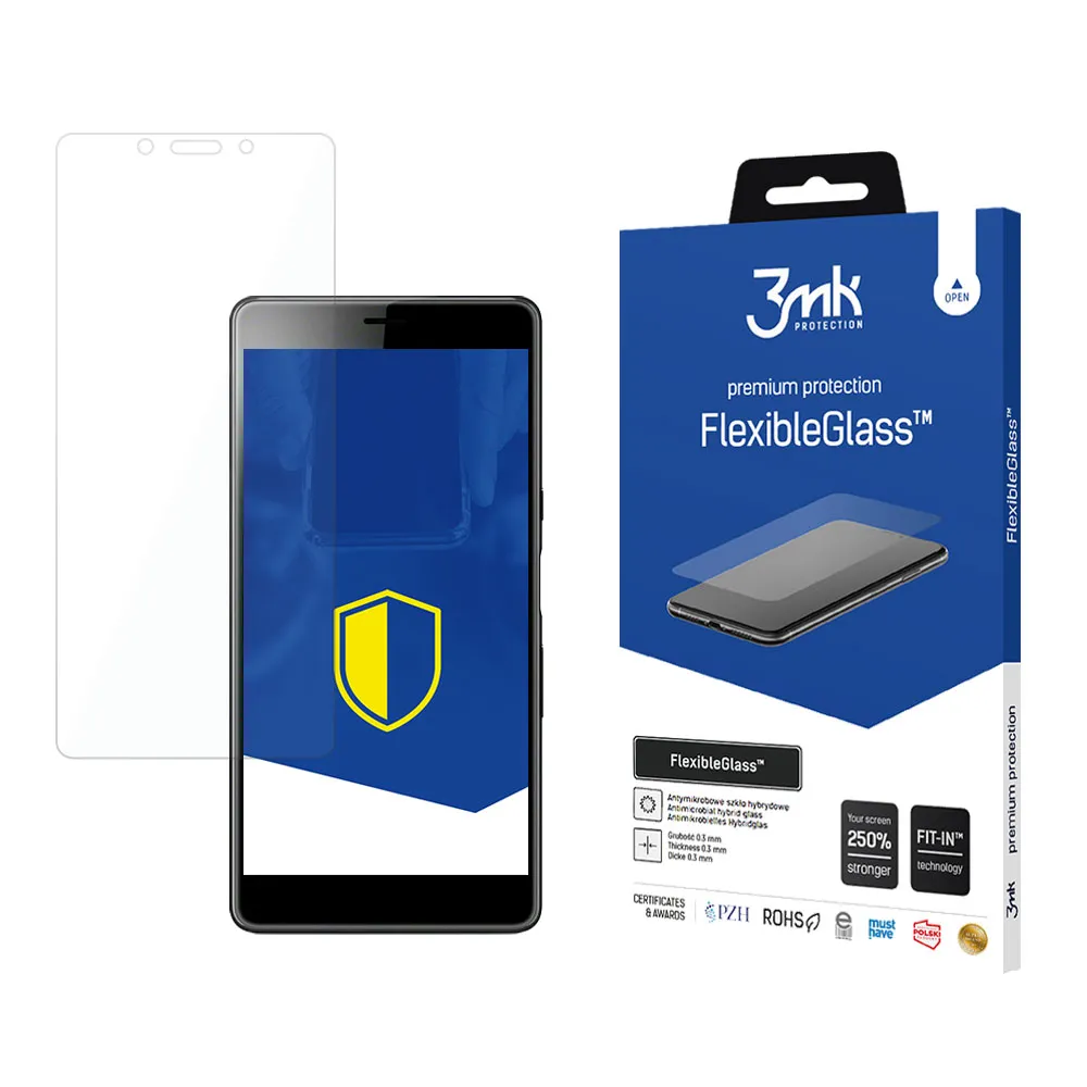 Hybrid unbreakable glass for Sony Xperia L3 - 3mk FlexibleGlass™