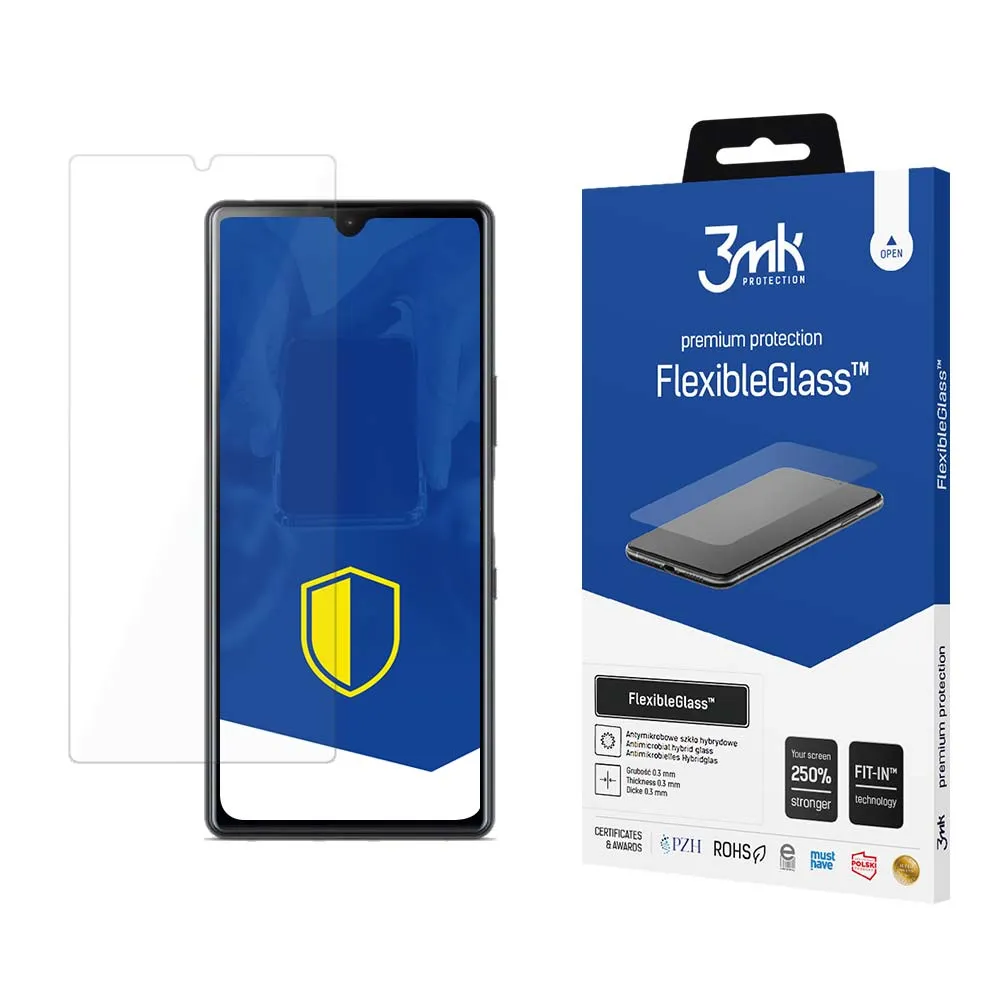 Hybrid unbreakable glass for Sony Xperia L4 - 3mk FlexibleGlass™