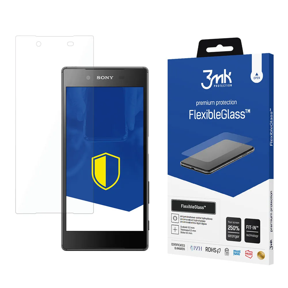 Hybrid unbreakable glass for Sony Xperia Z5 - 3mk FlexibleGlass™