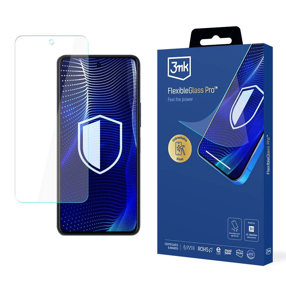Shatterproof glass for T-Mobile T Phone 2 Pro 5G - 3mk FlexibleGlass Pro