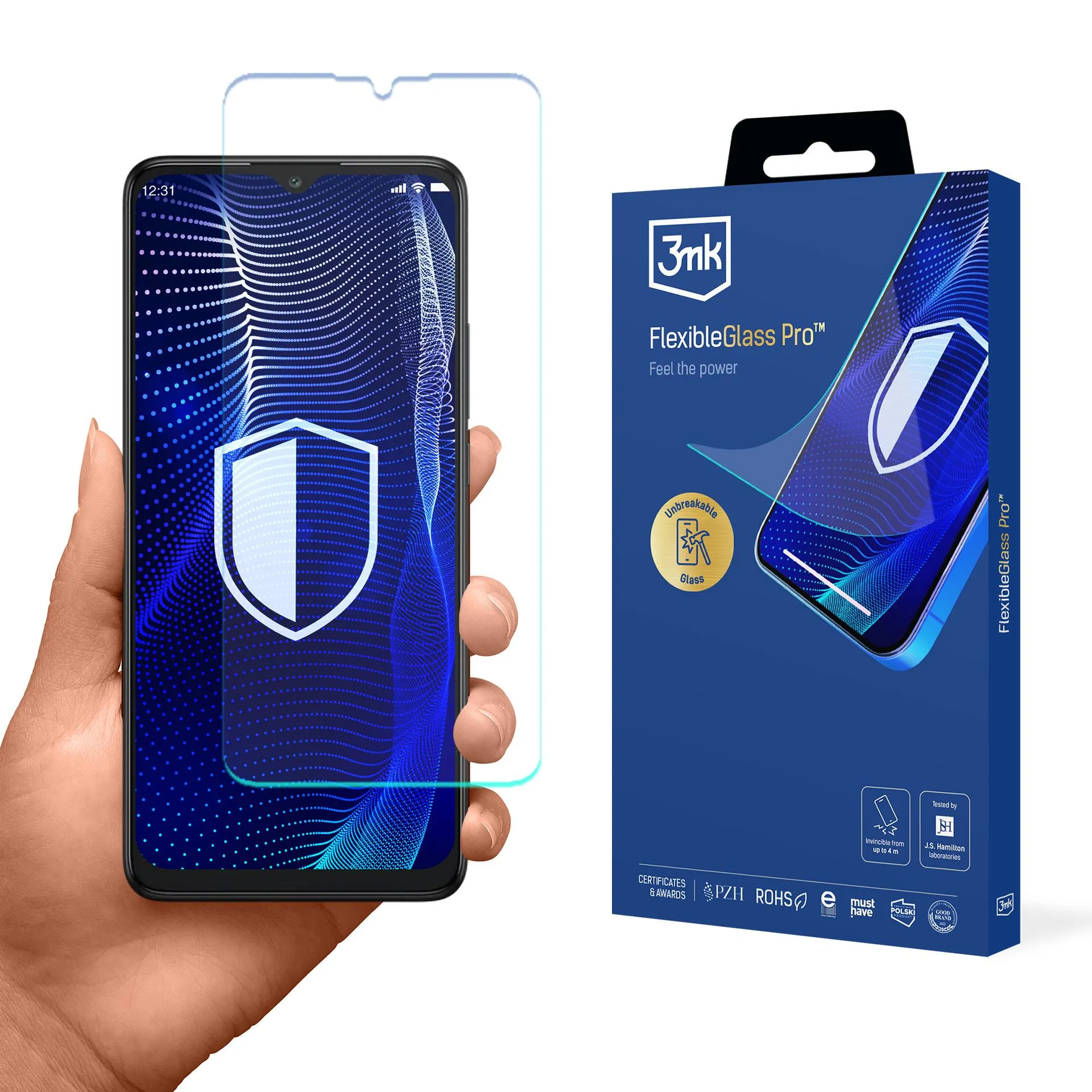Shatterproof glass for TCL 30 XL - 3mk FlexibleGlass Pro