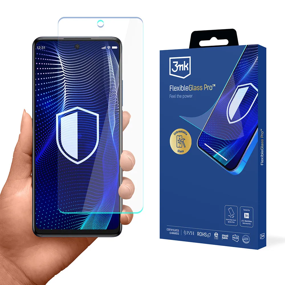Shatterproof glass for TCL 50 SE - 3mk FlexibleGlass Pro