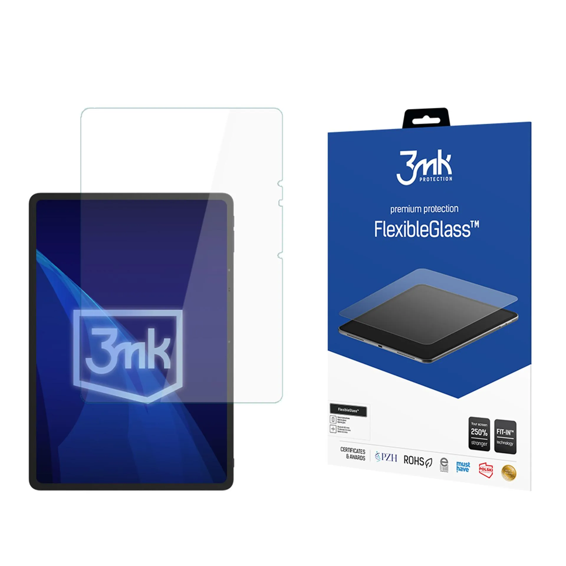 Shatterproof hybrid glass for TCL NXTPAPER 14  - 3mk FlexibleGlass