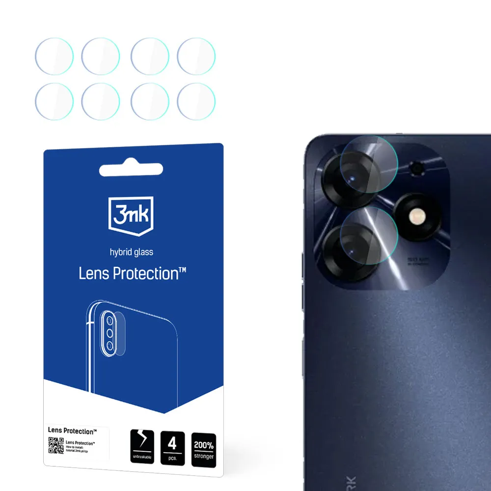 Lens glass for Tecno Spark 10 Pro - 3mk Lens Protection