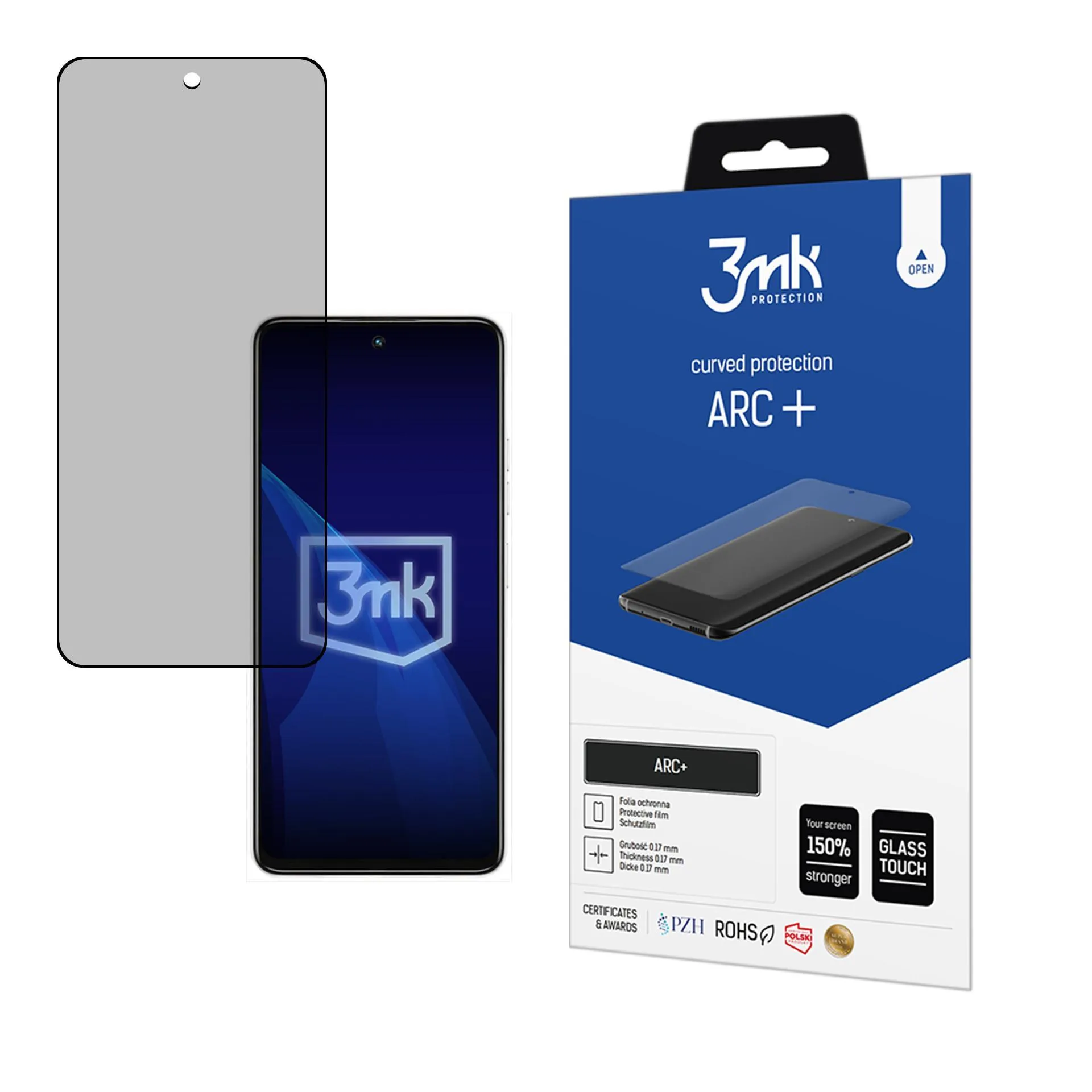 Protective film for Tecno Spark 30 - 3mk ARC+