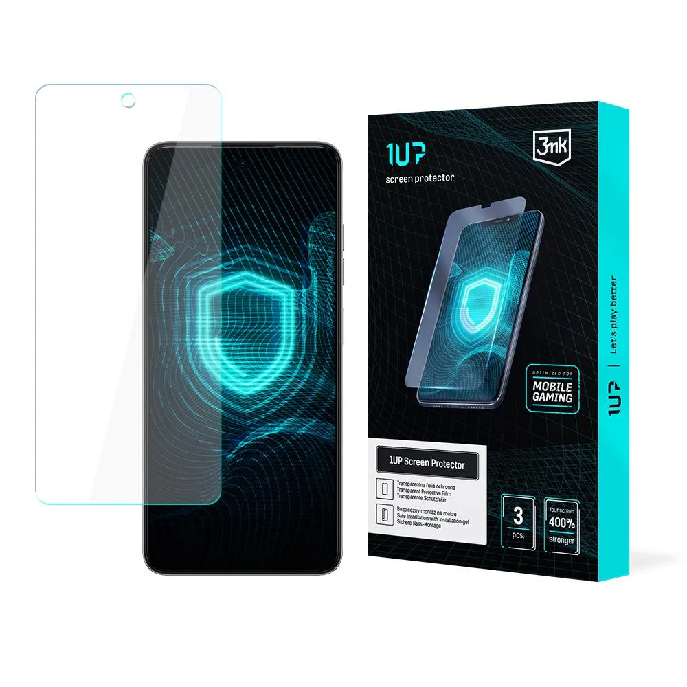 Screen protector for Tecno Spark Go 2024 - 3mk 1UP screen protector (3 pieces)