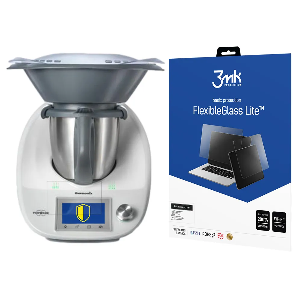 Unbreakable hybrid glass for Thermomix TM5 - 3mk FlexibleGlass Lite