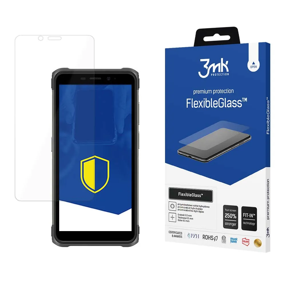 Hybrid unbreakable glass for Ulefone Armor X10 Pro - 3mk FlexibleGlass™