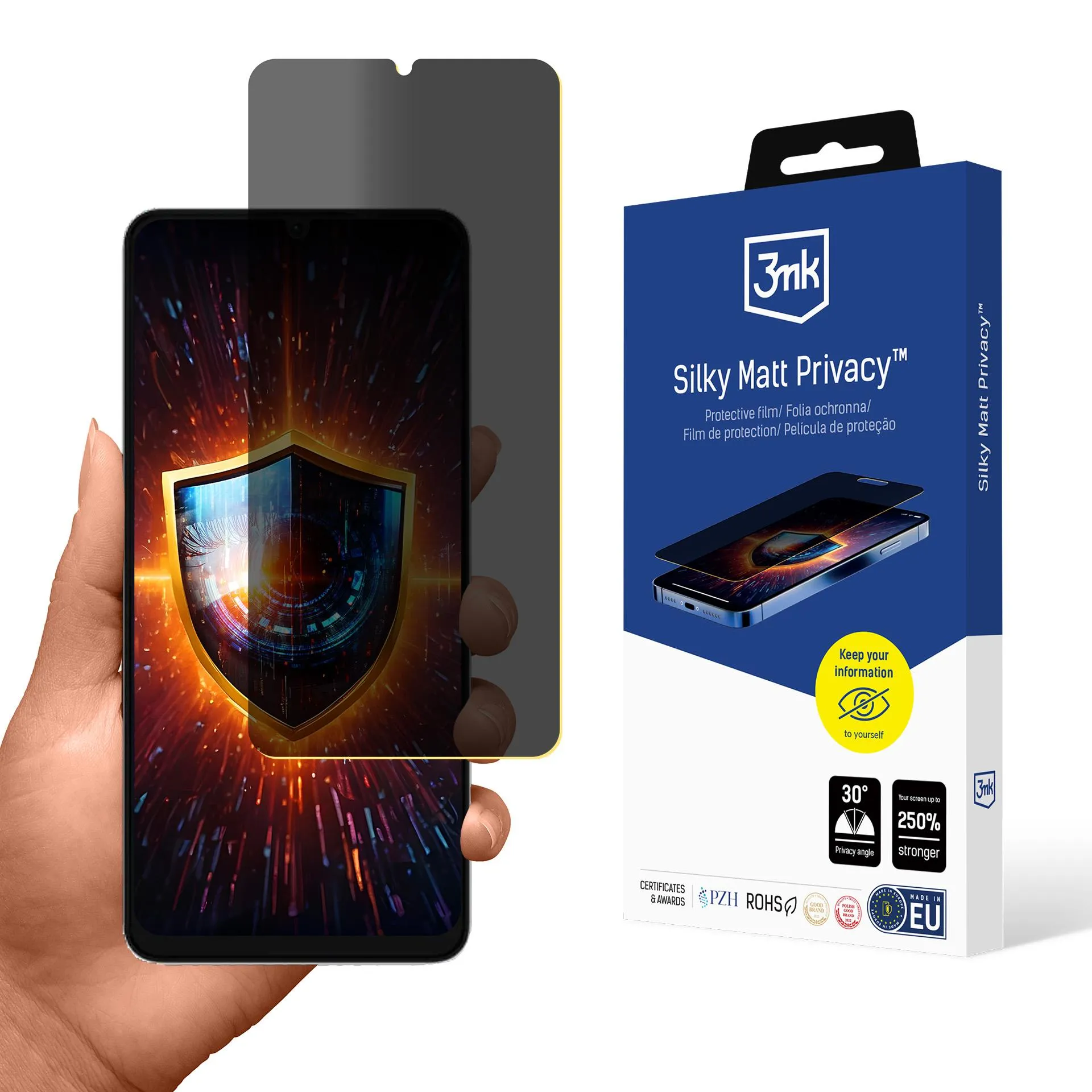 Matte foil for uleFone Note 21 - 3mk SilkyMatt Pro