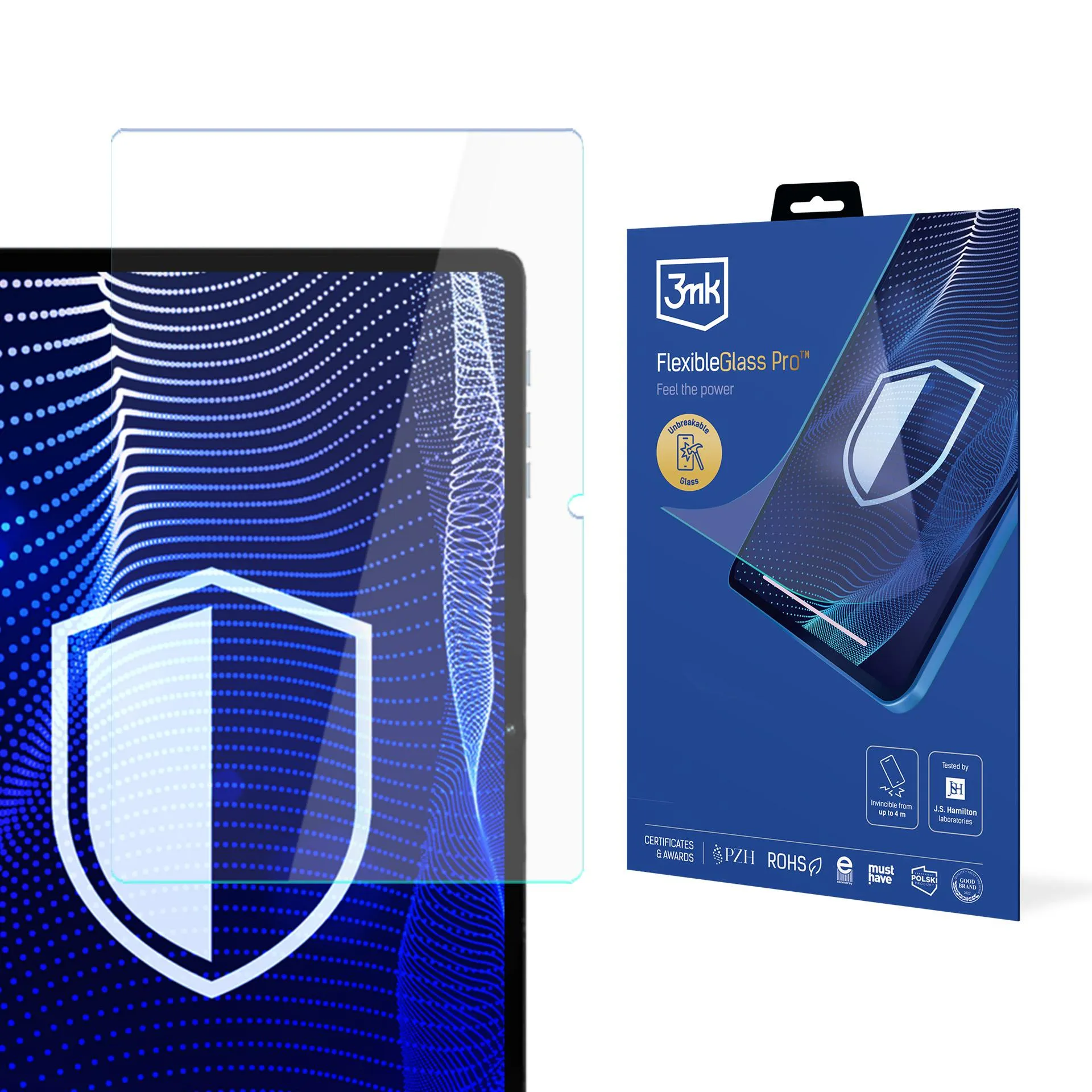 Shatterproof Glass for Umidigi G9 Tab - 3mk FlexibleGlass Pro
