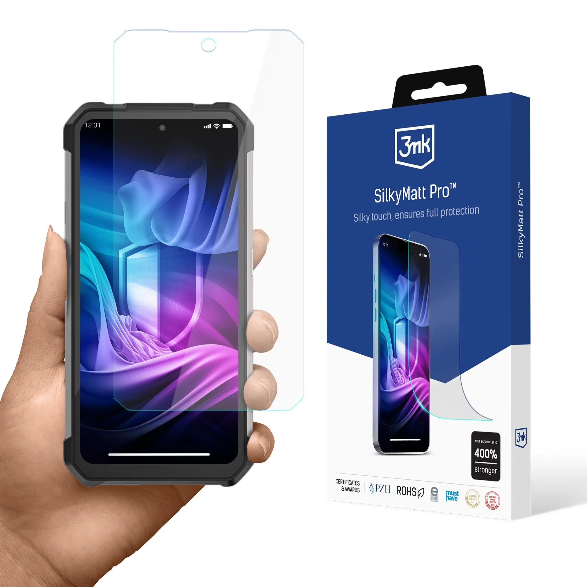Matte foil for Unihertz Shark 5G - 3mk SilkyMatt Pro