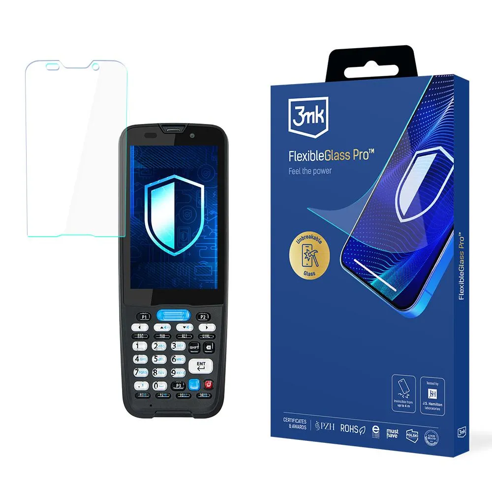 Shatterproof glass for Unitech HT330 - 3mk FlexibleGlass Pro