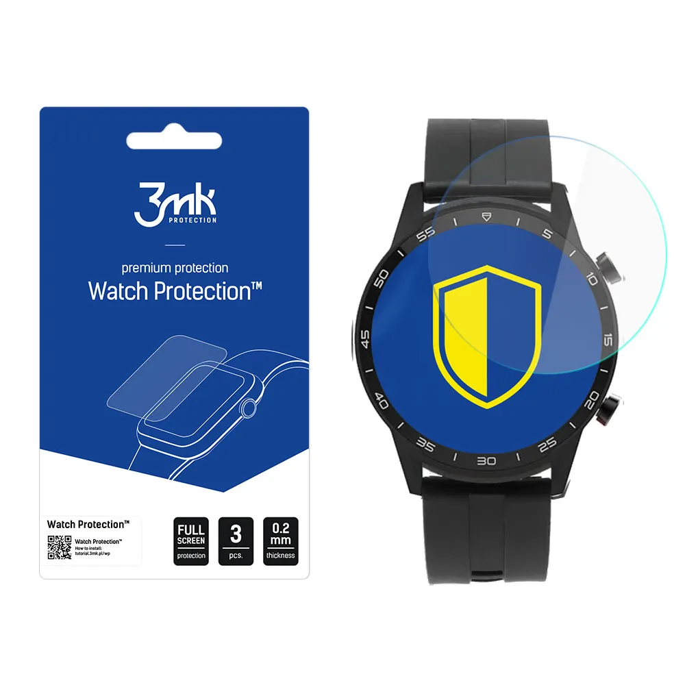 Protective glass for Vector Smart VCTR-32-22BK smartwatch screen - 3mk Watch Protection