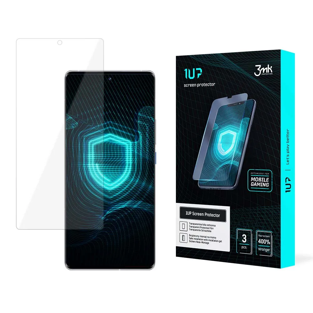 Screen protector for Vivo iQOO 10 Pro - 3mk 1UP screen protector (3 pieces)