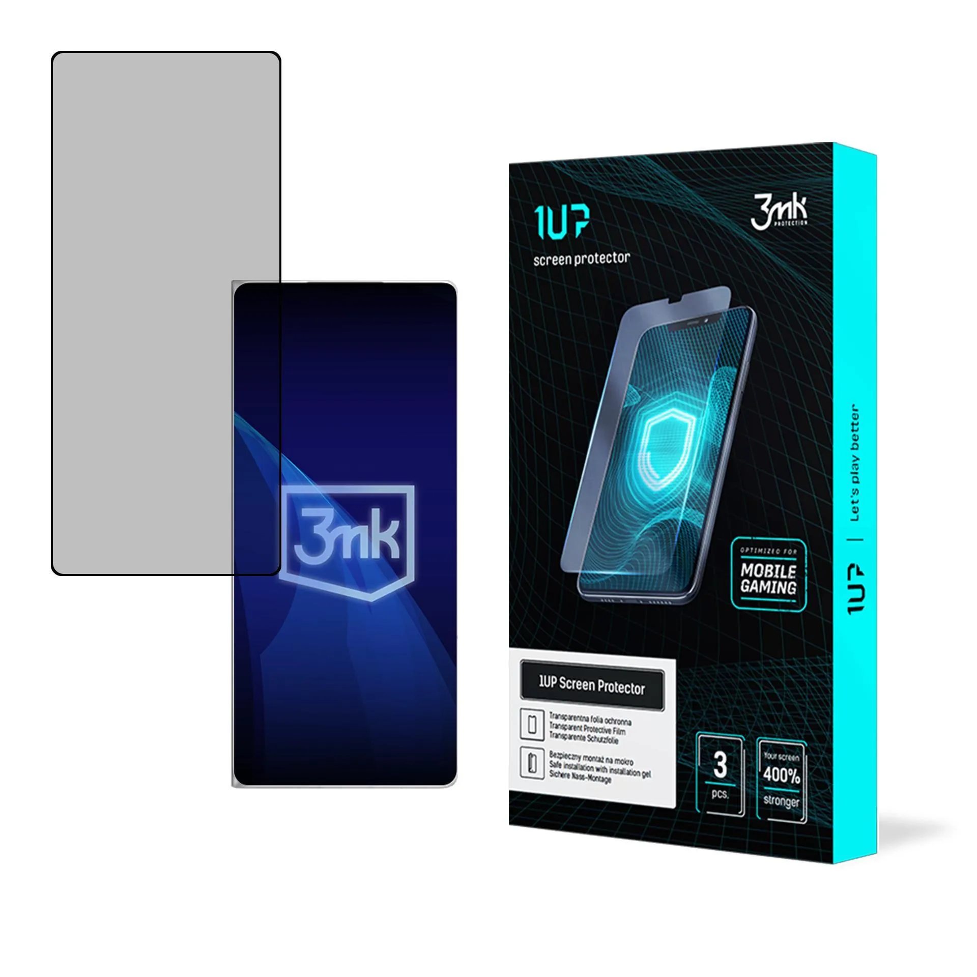 Protective film for Vivo X Fold 3 Pro - 3mk 1UP screen protector (3 pieces)