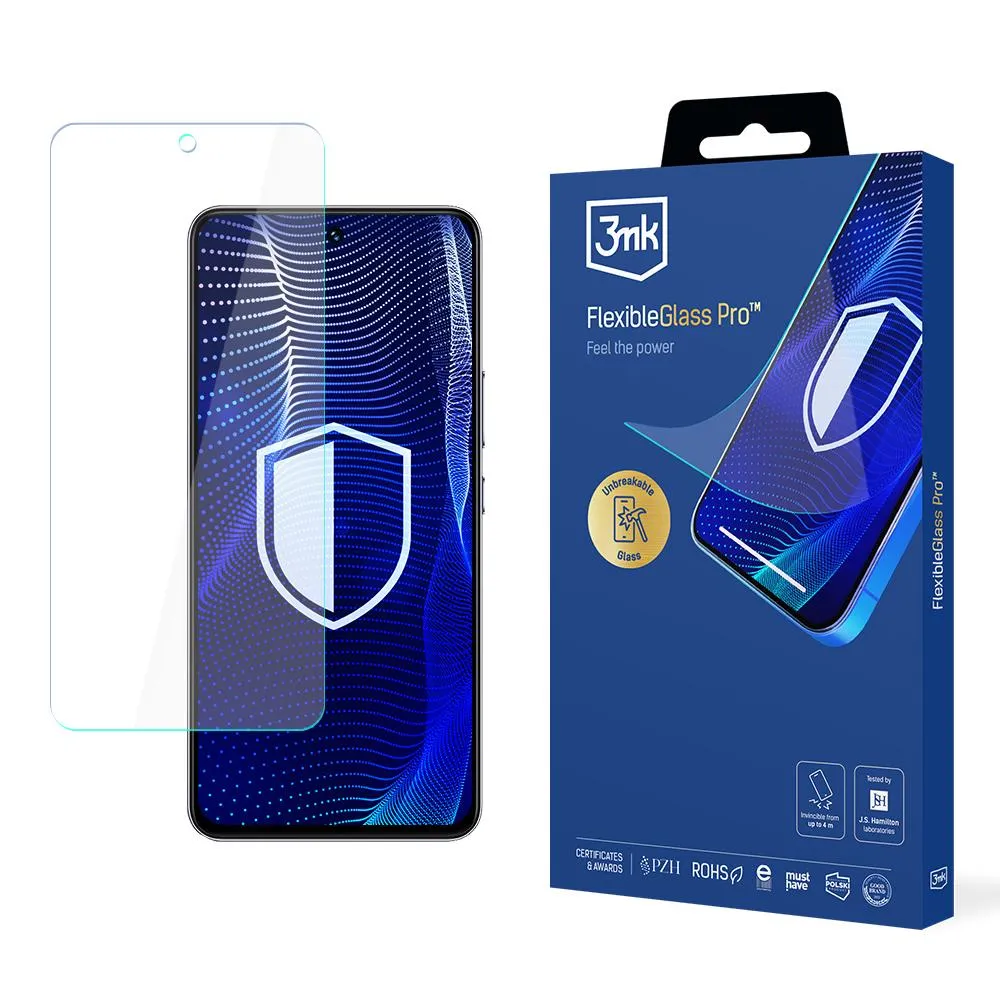 Shatterproof glass for Vivo Y100 5G - 3mk FlexibleGlass Pro