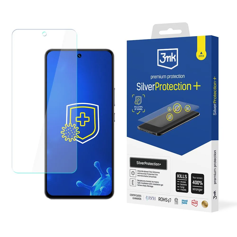 Anti-Shock Protective Film for Vivo Y100 5G - 3mk SilverProtection+