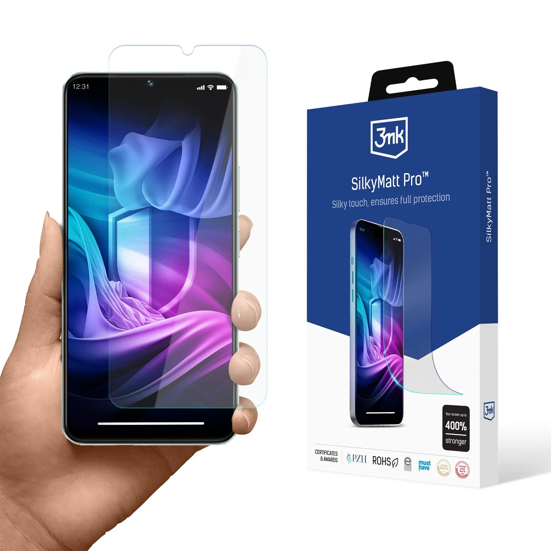 Matte foil for Vivo Y18i - 3mk SilkyMatt Pro