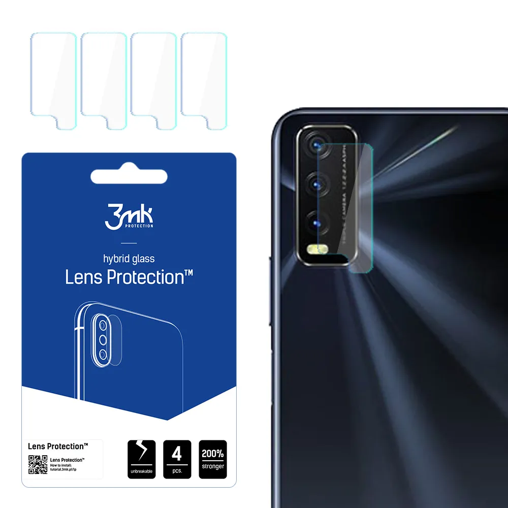 Lens glass for Vivo Y20i - 3mk Lens Protection