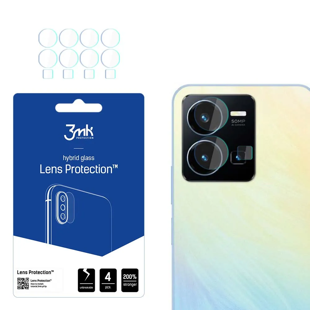 Lens glass for Vivo Y22s - 3mk Lens Protection