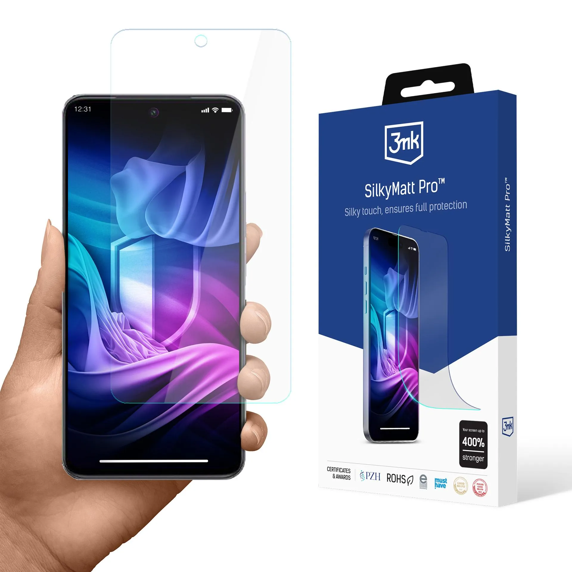 Matte foil for Vivo Y37 Pro - 3mk SilkyMatt Pro