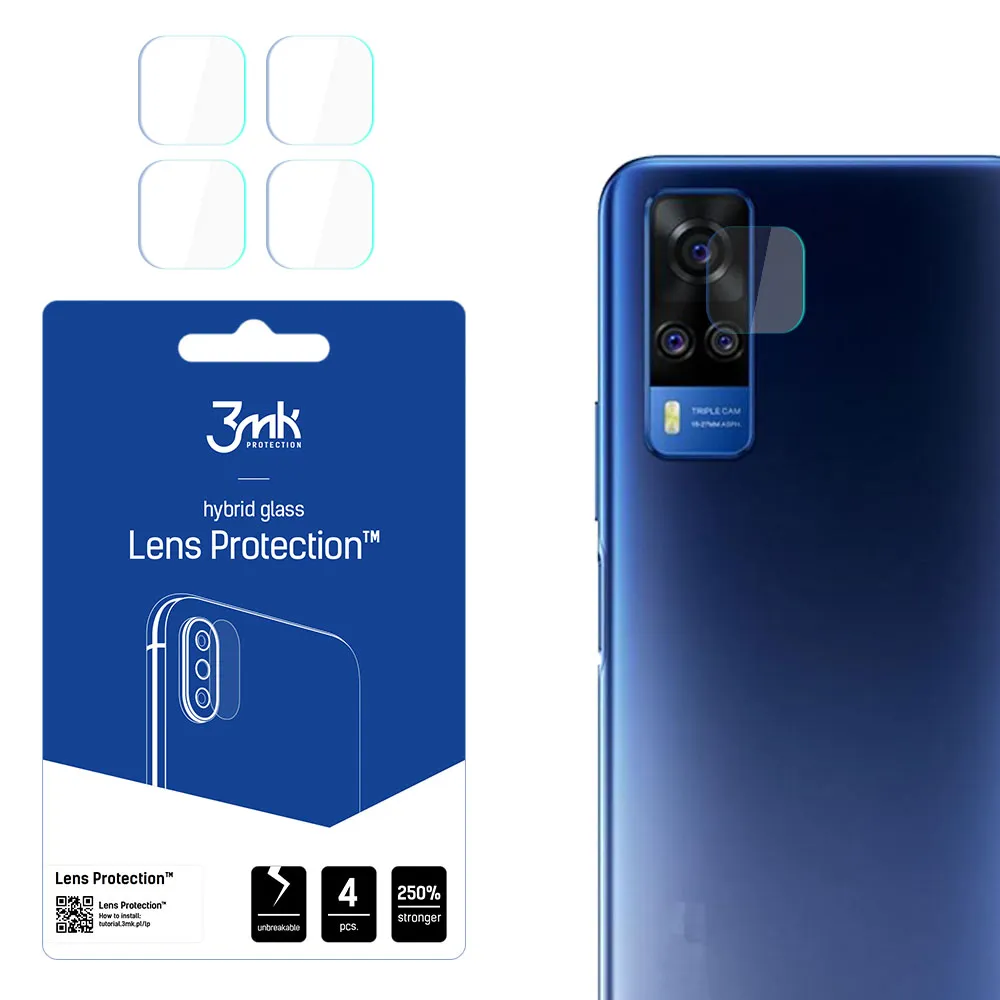 Lens glass for Vivo Y51 2020 - 3mk Lens Protection