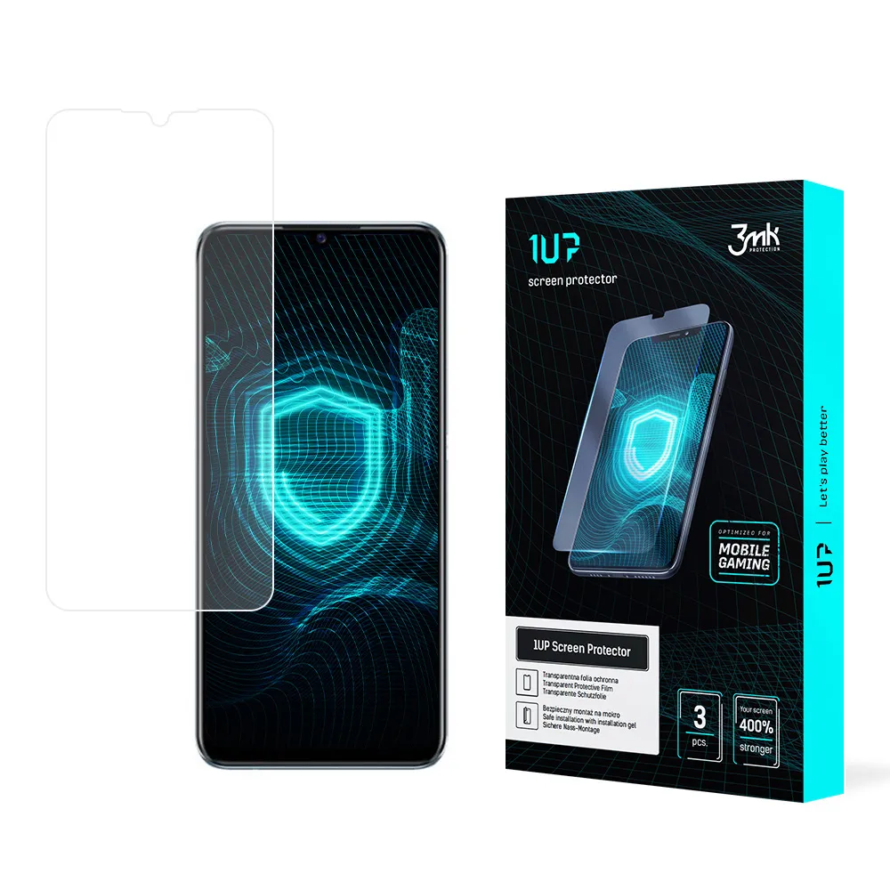 Screen protector for Vivo Y70 - 3mk 1UP screen protector (3 pieces)