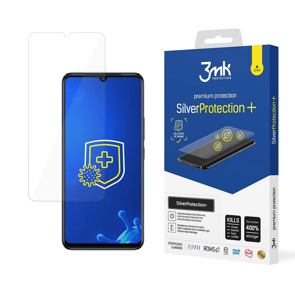 Anti-Shock Protective Film for Vivo Y75 4G - 3mk SilverProtection+