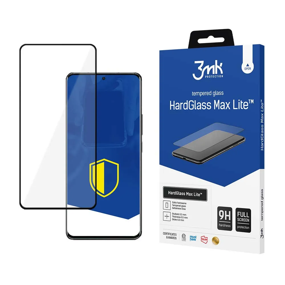Tempered glass for Xiaomi 13 - 3mk HardGlass Max Lite