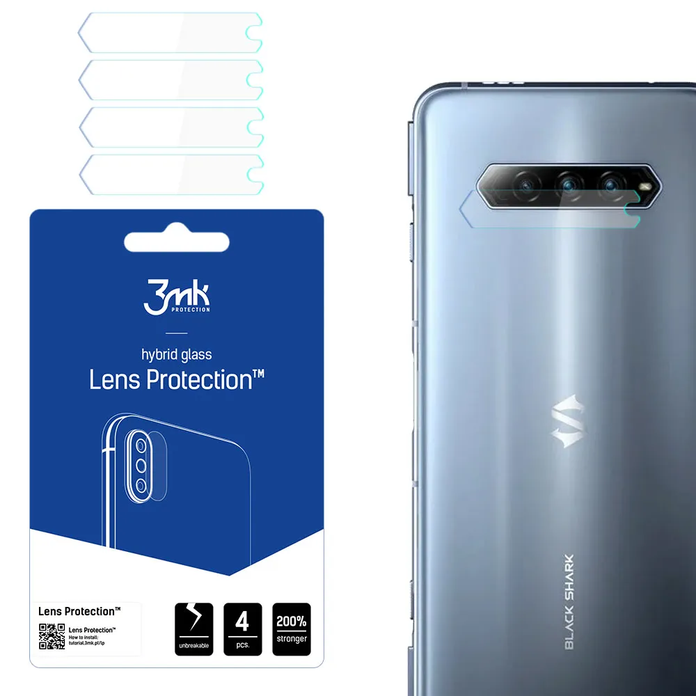 Lens glass for Xiaomi Black Shark 4 5G - 3mk Lens Protection
