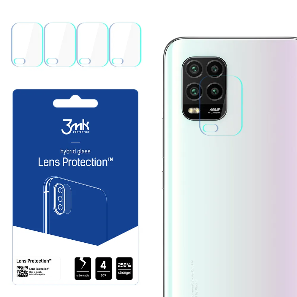 Lens glass for Xiaomi Mi 10 Lite 5G - 3mk Lens Protection