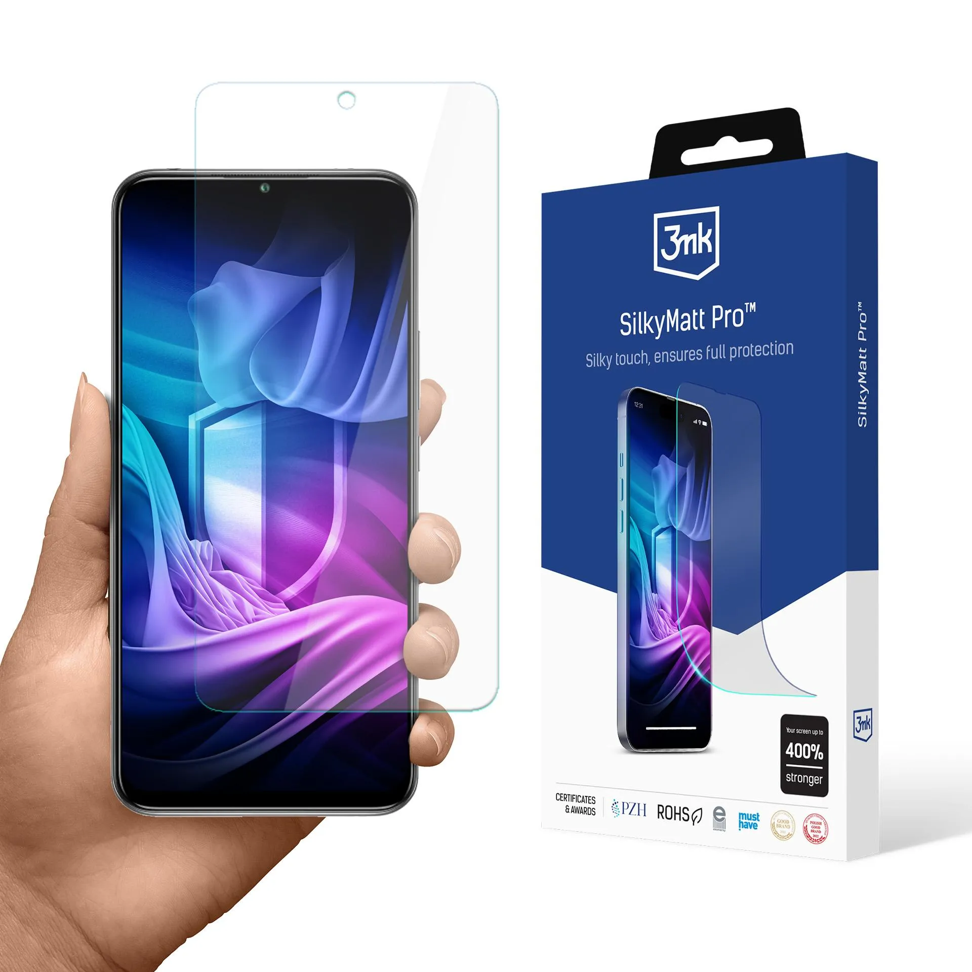 Matte foil for Xiaomi Mi 10 Lite 5G - 3mk SilkyMatt Pro