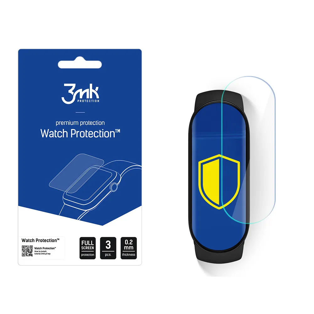 Protective screen film for smartwatch Xiaomi Mi Band 6 - 3mk Watch Protection