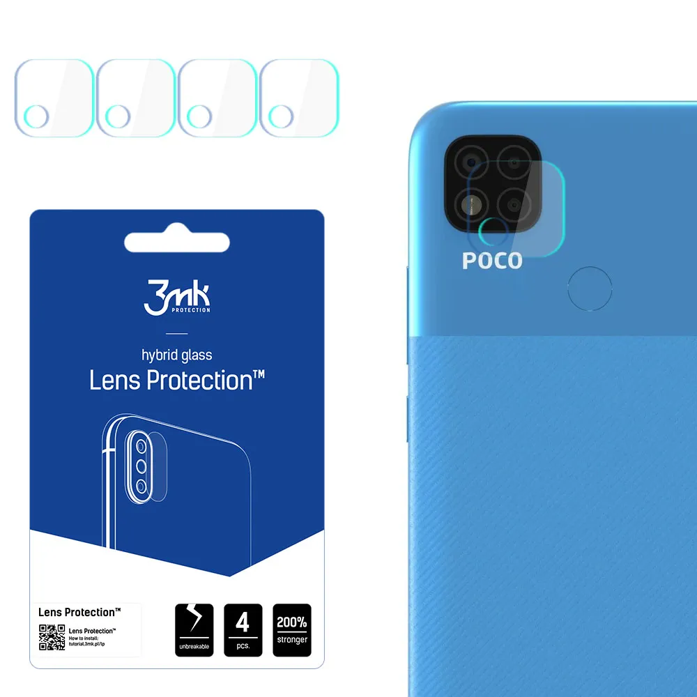 Lens glass for Xiaomi POCO C31 - 3mk Lens Protection
