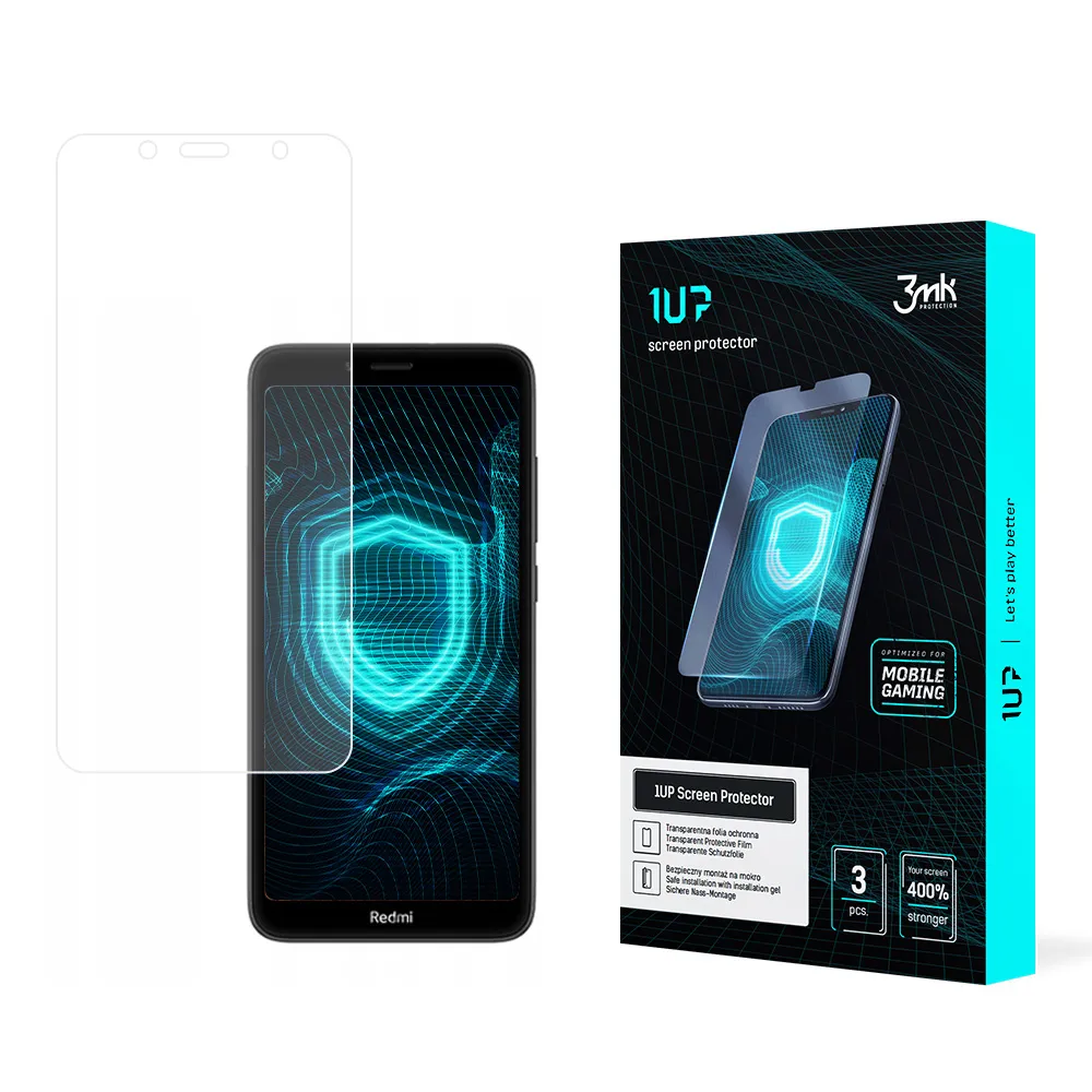 Screen protector for Xiaomi Redmi 7A - 3mk 1UP screen protector (3 pieces)