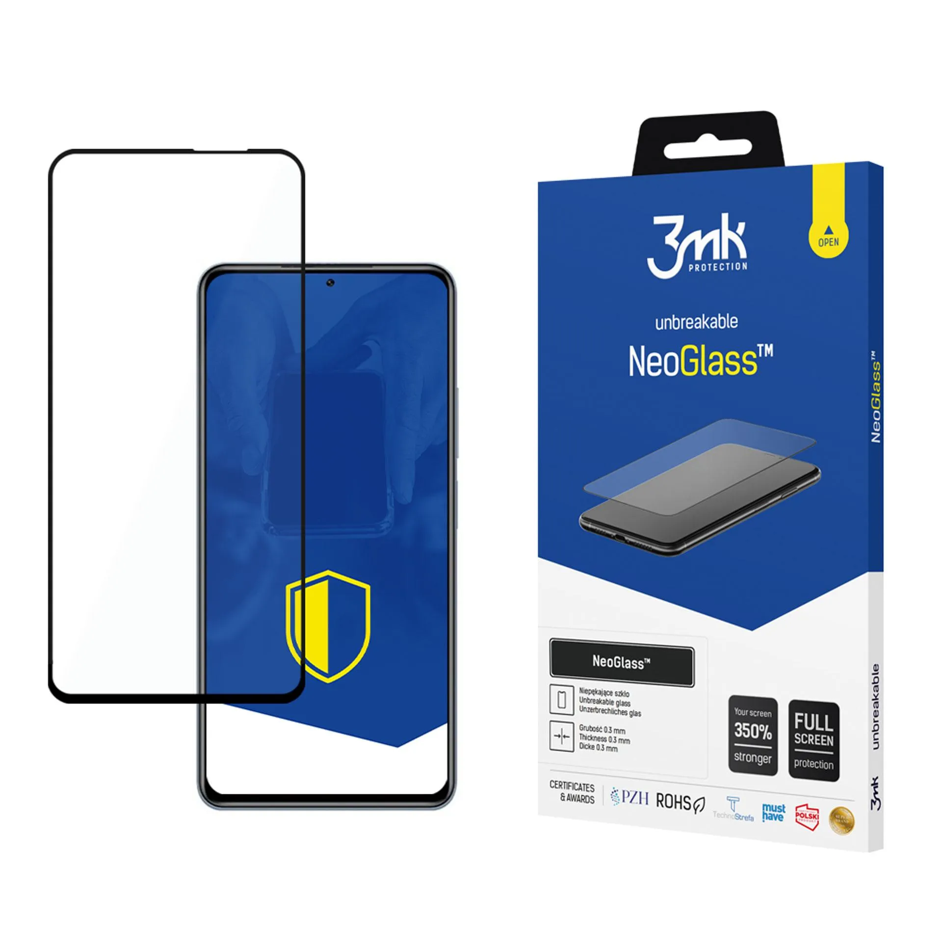 The most durable glass for Xiaomi Redmi Note 10 Pro Max - 3mk NeoGlass