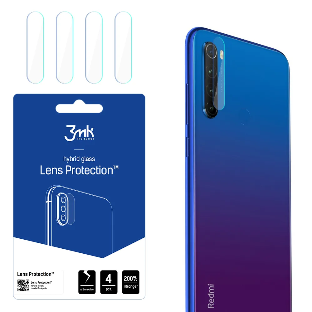 Lens glass for Xiaomi Redmi Note 8 - 3mk Lens Protection